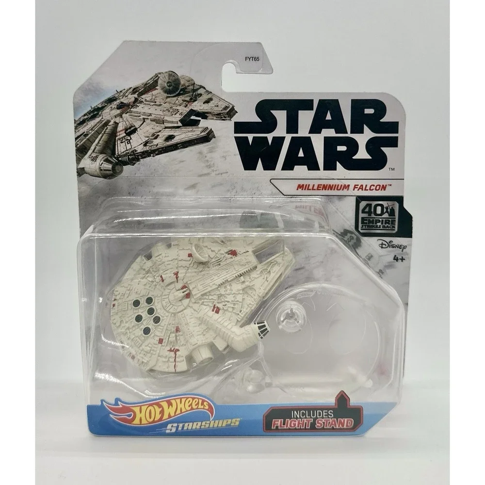 Hot Wheels Star Wars Starships FYT65 6 of 6 Ships Falcon TIE Naboo Cloud NIB